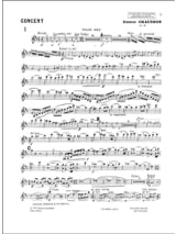 Concert en ré Majeur opus 21 - CHAUSSON - Partition - Quintettes